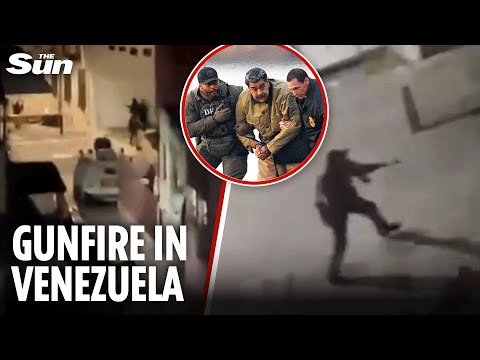 Gunfire ERUPTS near Venezuela presidential palace after tyrant Maduro slams capture in court