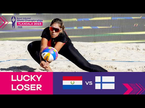 Erika/Michelle vs. Ahtiainen/Lahti - Lucky Losers Highlights | Tlaxcala 2023 #mexbeachvolley
