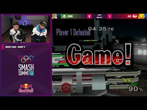 iBDW vs Axe - Singles Pools: Group D - Smash Summit 11 | Fox vs Pikachu