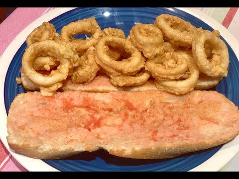 RECETA DE CALAMARES A LA ROMANA O EL BOCATA DE LA PLAZA MAYOR DE MADRID | COCINA CON JORDI FERRAN
