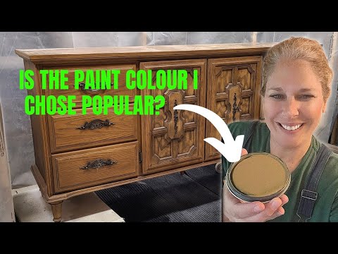 Is This Paint Colour Popular? | Dresser Make Over | Marketplace Find