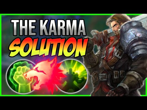 You may think Karma is a safe pick vs Garen | Think Again | riste | League of Legends