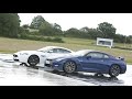 Top Gear Nissan GTR Vs Jaguar XKRS Drag Race