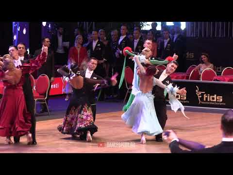 Dmitry Pleshkov - Anastasia Kulbeda RUS | Slow Foxtrot | WDSF GrandSlam Standard - Rimini 2019