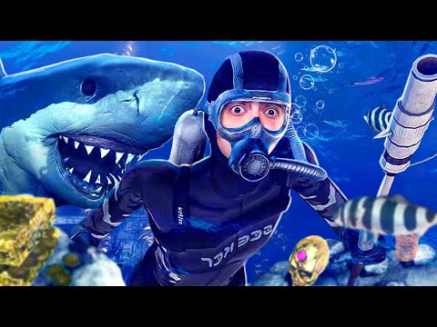 CAÇANDO MEUS AMIGOS NO FUNDO DO MAR! - DEPTH COM OS AMIGOS