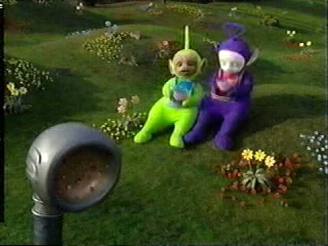 Nursery Rhyme: Little Miss Muffet by the Teletubbies!