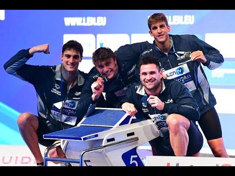 4 X 50 MISTA UOMINI - RECORD DEL MONDO - EUROPEI DI NUOTO VASCA CORTA KAZAN 2021