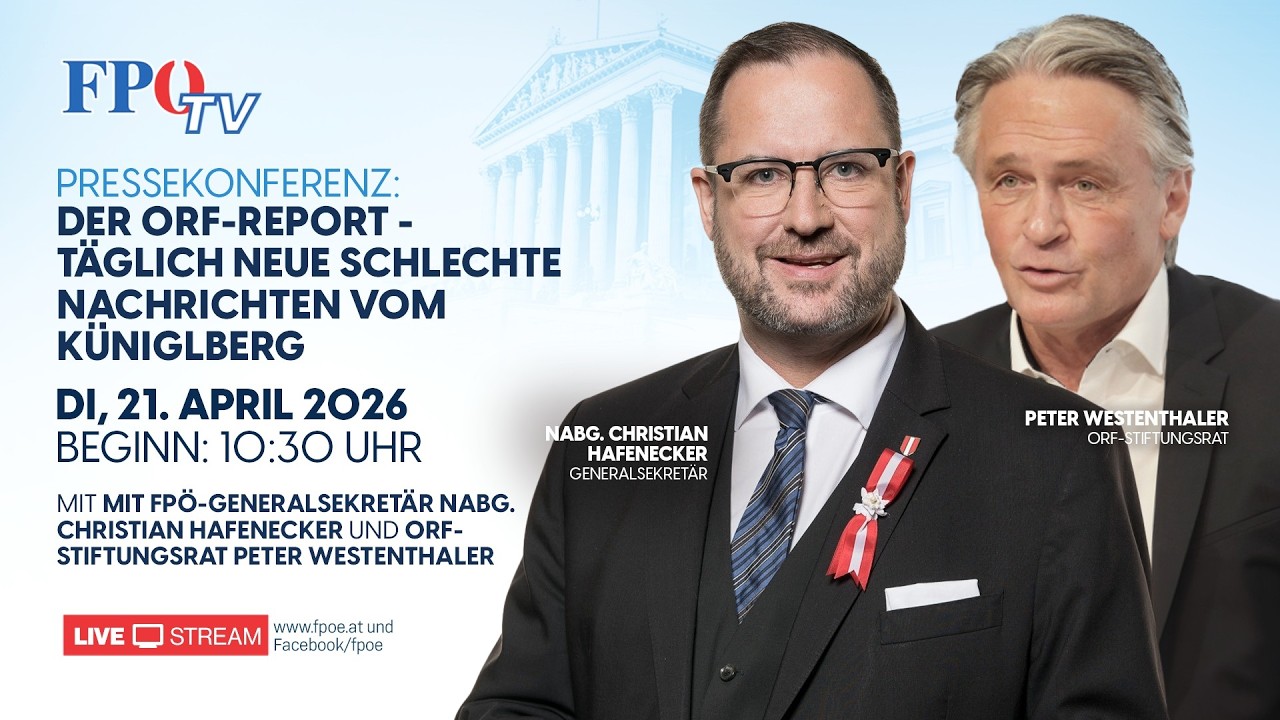 Der ORF-Report - täglich neue schlechte Nachrichten vom Küniglberg