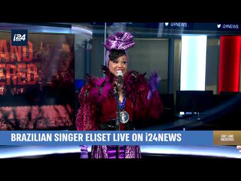BRAZILIAN SINGER, ELISETE, BRINGS JOY TO THE HOLY LAND