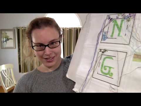 Flosstube #71: FOs, WIPs, Haul