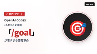 [Amazing Update] The new /goal feature in OpenAI Codex v0.128.0 deep dive