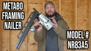How to Use Metabo HPT Framing Nailer | A5 Series | NR 83A5 (S)