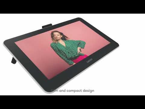 Wacom One 13.3 Inch Digital Graphic Drawing Tablet with Screen