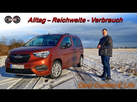 Opel Combo-e Life - Das perfekte Familien Elektroauto?! | Test - Review - Reichweite - Alltag