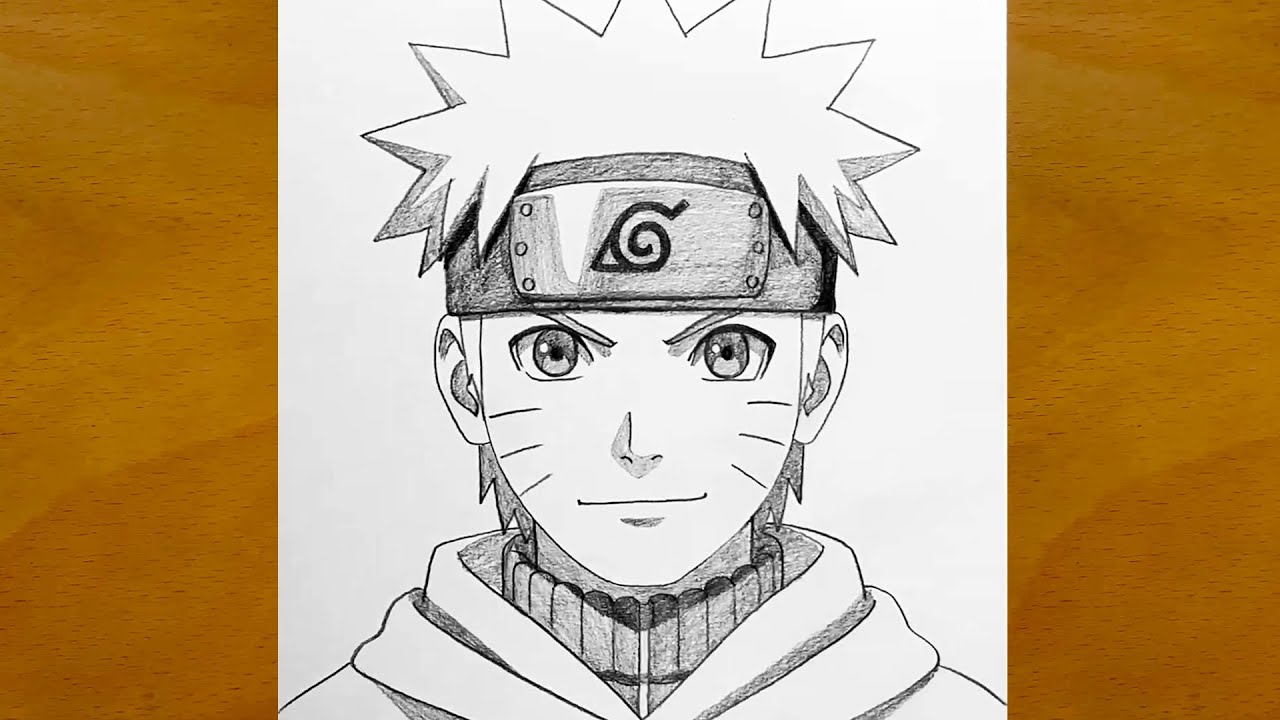 How to Draw Naruto Uzumaki Step by Step || Easy Naruto Drawing