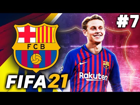 CONVERTING FRENKIE DE JONG TO CDM!!? - FIFA 21 Barcelona Career Mode EP7