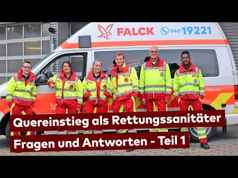 Quereinstieg als Rettungssanitäter bei Falck: Fragen und Antworten - Teil 1