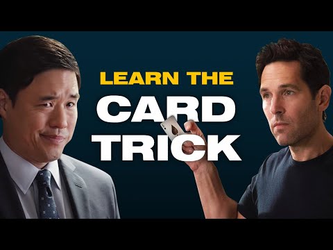 Ant-Man & Jimmy Woo Card Trick Taught by a REAL MAGICIAN