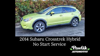 2014 Subaru Crosstrek Hybrid No Start