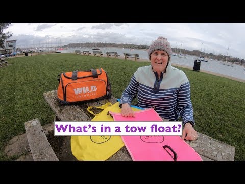 What's in a tow float? Zone 3 swim safety buoy