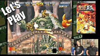 Let's Play METAL SLUG XX on PSP - Co-op w/ REGGIE!