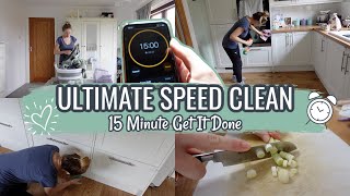 ULTIMATE 15 MINUTE SPEED CLEAN WITH ME | Cleaning Motivation UK | Clean With Me UK Speed Cleaning