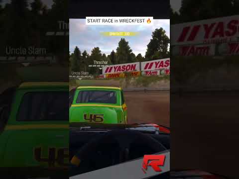 START RACE in WRECKFEST 🔥 #shorts