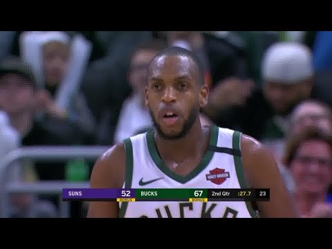 Khris Middleton Full Play vs Phoenix Suns | 02/02/20 | Smart Highlights