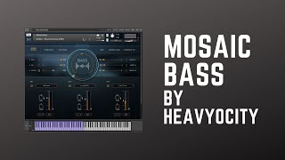 Video thumbnail for Mosaic Bass by Heavyocity - Kontakt Library - No Commentary - Presets Sounds Review by Anna B May