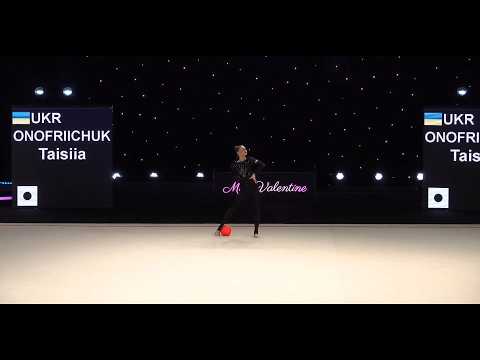 Taisiia Onofriichuk Ball Qual 27,700 - Grand-Prix Miss Valentine 2026