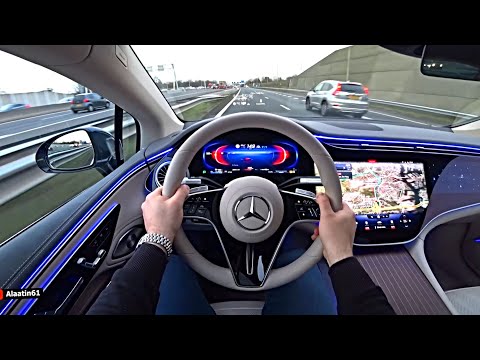 The New Mercedes EQS 2023 Test Drive