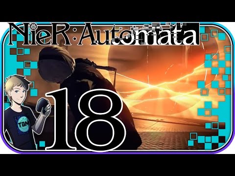 NieR: Automata English Walkthrough - Part 18: Actual Cannibal Robot LaBeouf