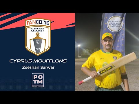 MOM: Z.Sarwar - CYM vs SLL | Highlights | FanCode European Cricket T10 Cyprus Day 9 | Cyprus 2021