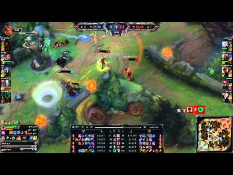 Samsung Eve Lee Sin vs Nidalee Jungle   Highlights 2015 02 10