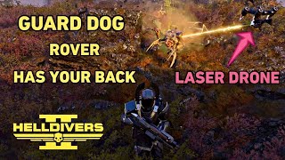Helldivers 2 Guard Dog Rover Stratagem the Laser Drone That Wipes Out Enemies