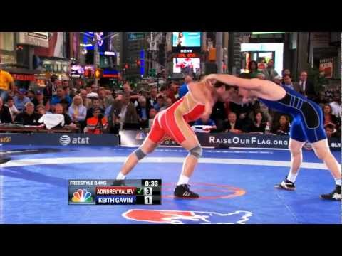 2012 Beat the Streets - 84KG - Keith Gavin (USA) vs Andrey Valiev (RUS)