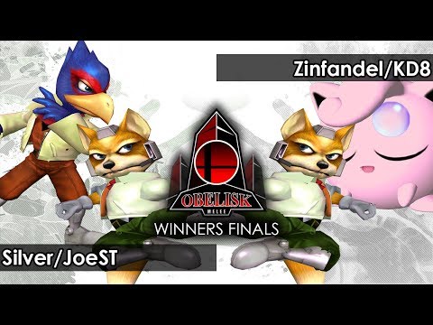 Melee: Silver/JoeST V Zinfandel/KD8 - Obelisk 68 Tournament SSBM