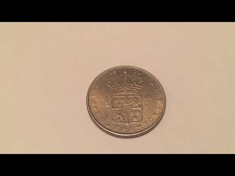 Швеция 1 Крона 1971 год