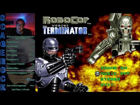 Robocop Vs Terminator [SNES] Speedrun:  Any% (28:51)