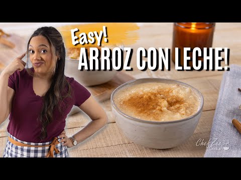 EASY Dominican Arroz con Leche Recipe | Easy Rice Pudding | Chef Zee Cooks