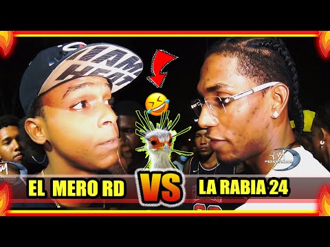 🦚PAJARO SOBRESALIO 😂 La Rabia 24 ❌ El Mero RD #Improvisando Batalla de Freestyle en el parque Italia
