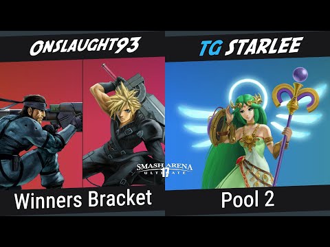 SAU17: Pools - Onslaught93 (Cloud, Snake) Vs. TG | STARLEE (Palutena)  - Ultimate Singles