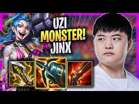 UZI IS A MONSTER WITH JINX! - Uzi Plays Jinx ADC vs Xayah! | Season 2023