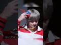 The Way Army Girl Touching Taehyung S Soft Hair Bts Taehyung Shorts