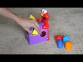 Sesame Street Elmo Mailbox Shape Sorter With Grover Bert Ernie On The Shapes