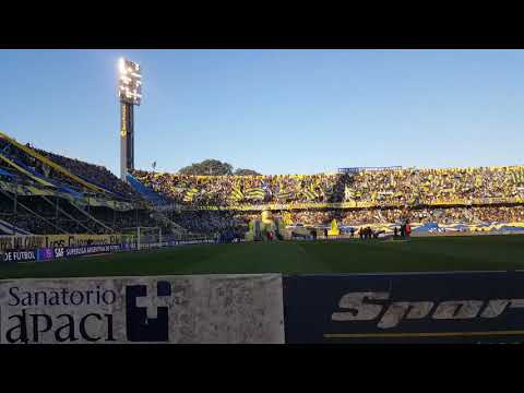 "INCREÃBLE RECIBIMIENTO ROSARIO CENTRAL VS BANFIELD - SUPERLIGA 2018" Barra: Los Guerreros &bull; Club: Rosario Central