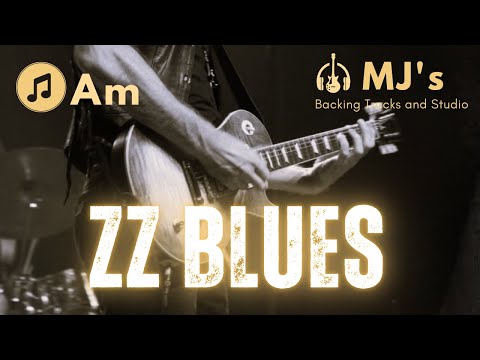 ZZ Top Slow Blues Jam type Backing Track in A minor | Guitar Backing Track