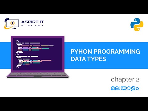Chapter 2 Data Types Python Malayalam Tutorial For Beginners