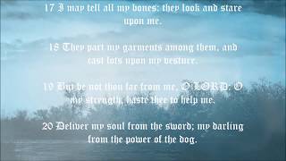 Psalm 22  King James Bible  Richard Thomas HD