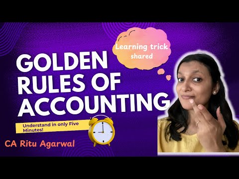 Rule of Debit Credit in Accounting | Learn basics of Golden Rules | Journal Entry in 5 minutes